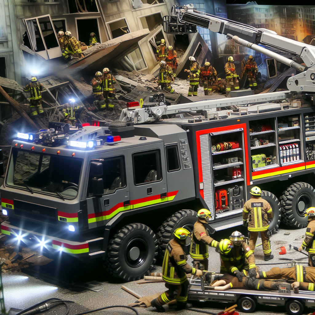 Heavy-Duty Rescue Apparatus in Action