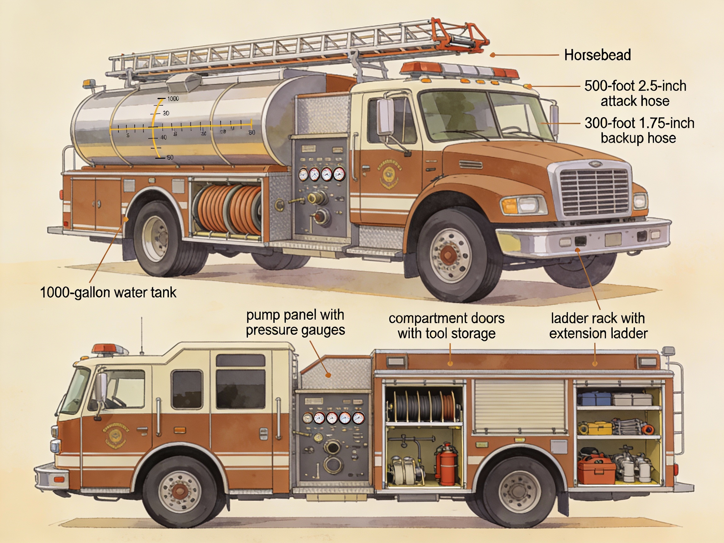 Pumper Fire Truck