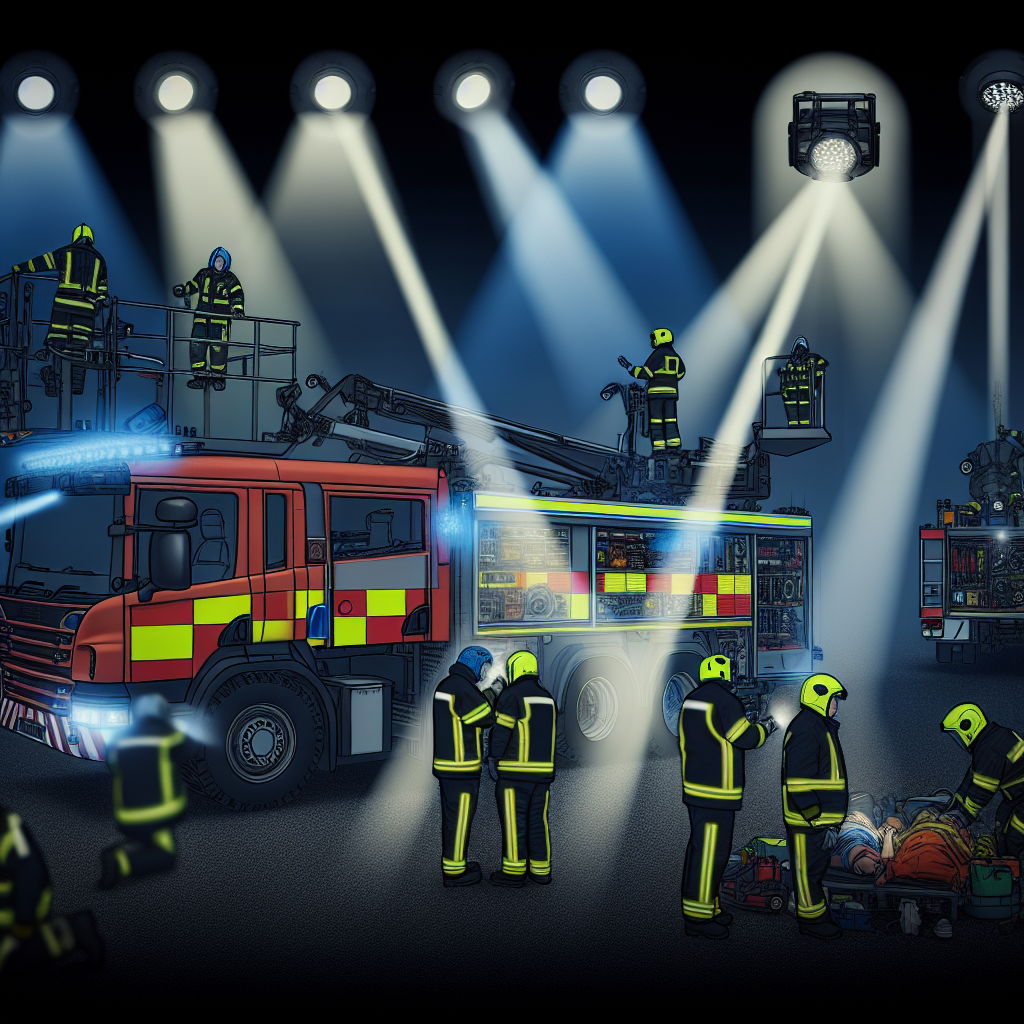 Scene Lighting Features in Heavy-Duty Rescue Apparatus