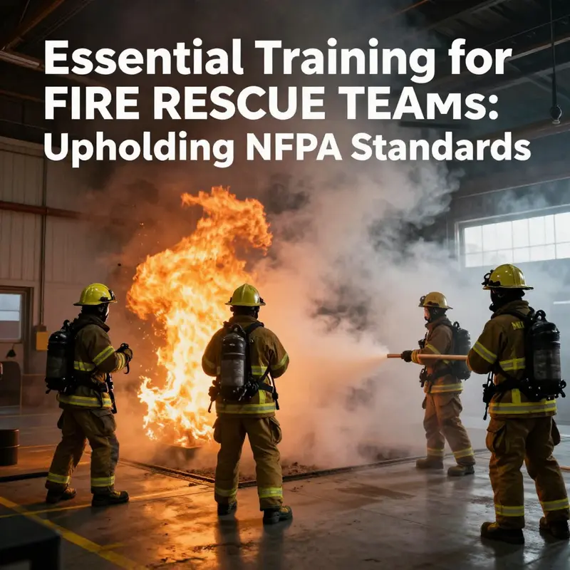 Firefighters acquiring foundational knowledge for effective emergency response.