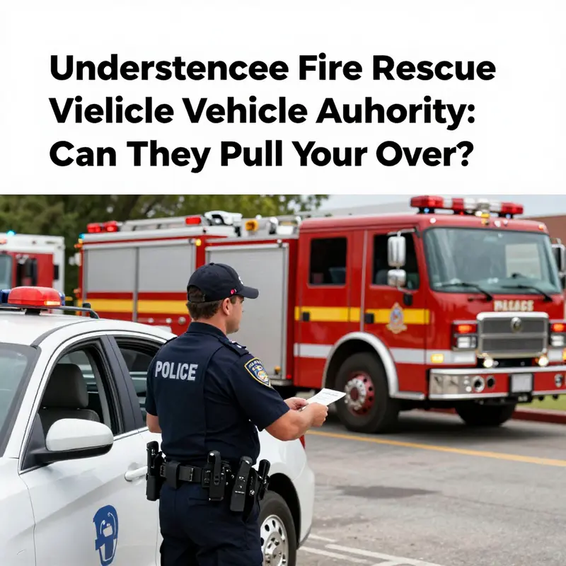 Fire trucks play a crucial role in emergencies but lack the authority to enforce traffic laws.