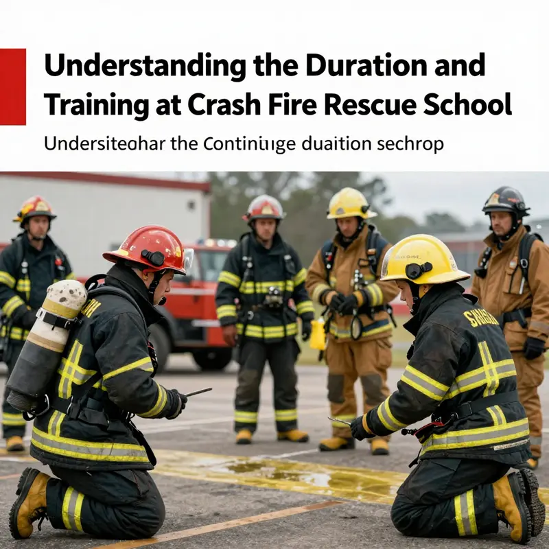 Trainees discussing aircraft firefighting techniques in a structured classroom environment.