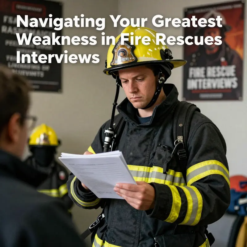 Firefighters engaging in a discussion about interview strategies, exemplifying teamwork and communication.