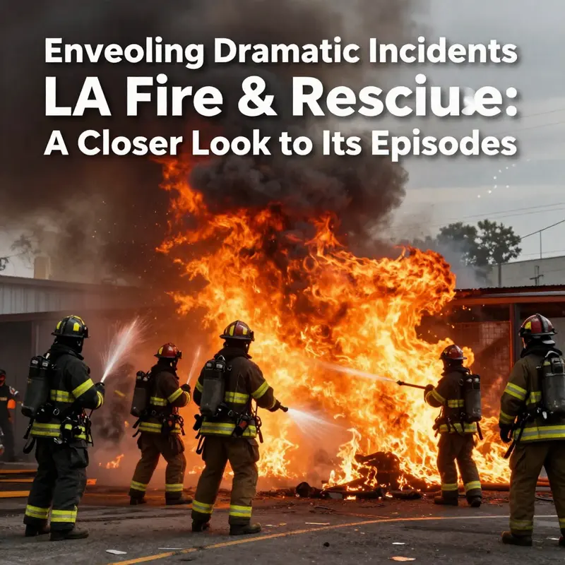 Firefighters training and preparing for emergencies exemplifying teamwork and preparation in *LA Fire & Rescue*.