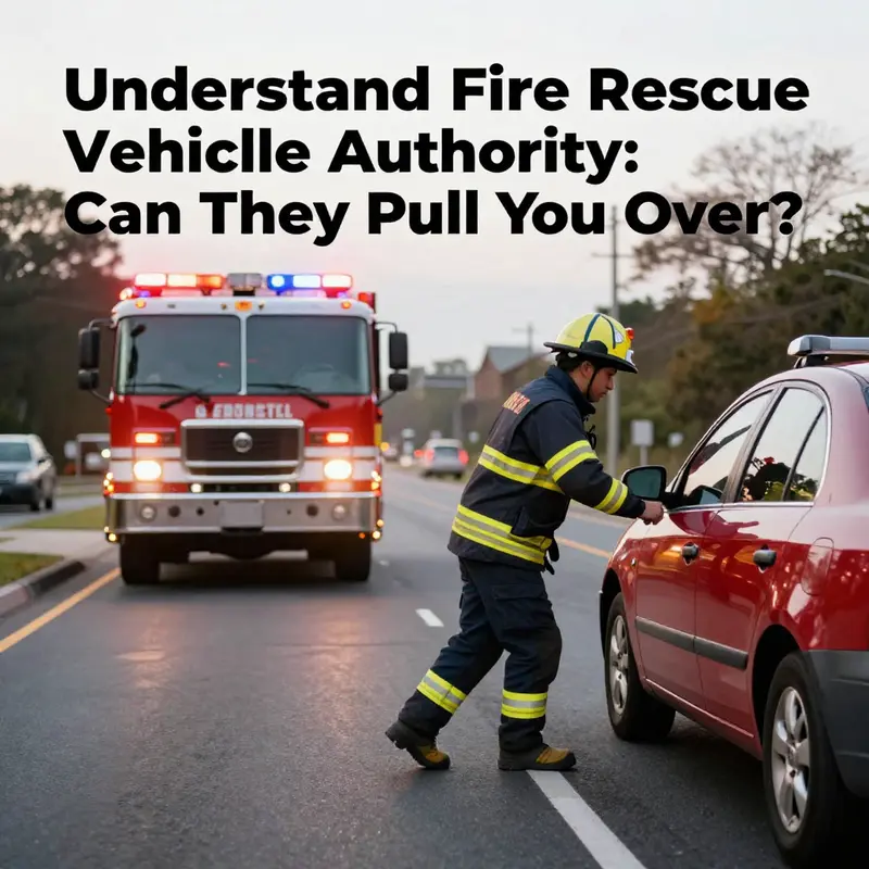 Fire trucks play a crucial role in emergencies but lack the authority to enforce traffic laws.