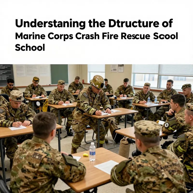 Marines engaged in hands-on training, exemplifying the structured approach of the course.
