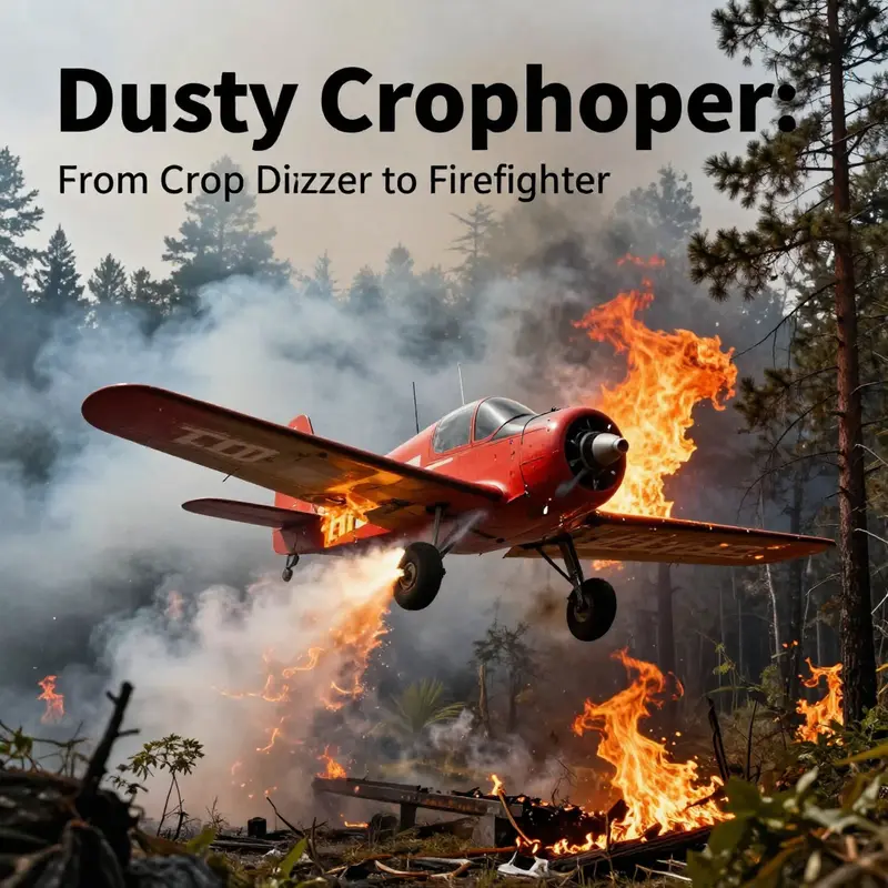 The iconic Piper PA-25 Pawnee, Dusty Crophopper’s real-world counterpart.