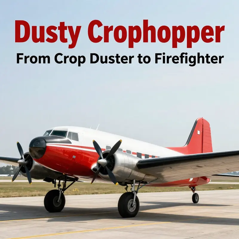 The iconic Piper PA-25 Pawnee, Dusty Crophopper’s real-world counterpart.