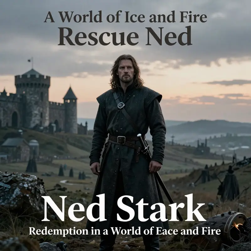 Eddard Stark confronts his fate amidst the cold winds of Westeros.