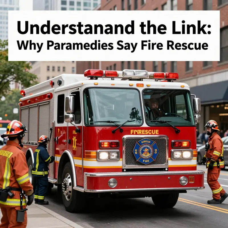 A visual representation of the historical evolution and integration of emergency services showcasing their collaborative operations.