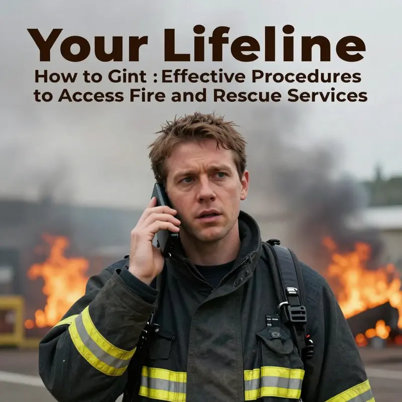 Dialing for help: Understanding the steps to contact emergency fire services effectively.