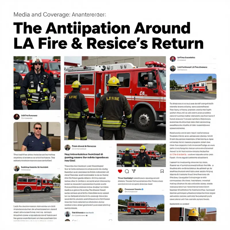 Firefighters in action during a critical rescue, highlighting the intense moments captured in LA Fire & Rescue.