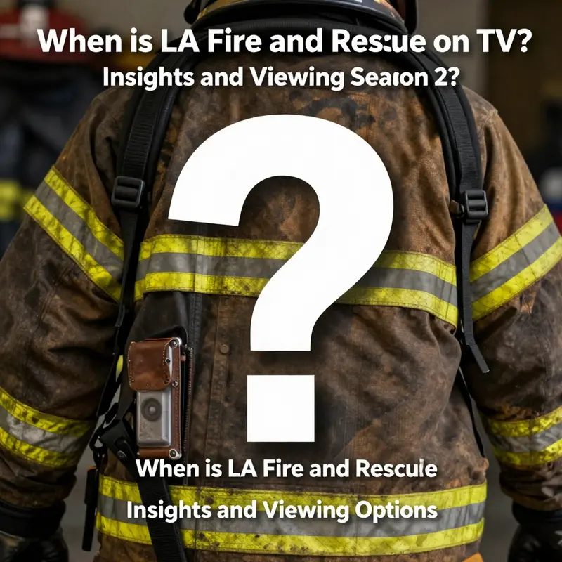 LA Fire and Rescue Season 1 on TV.