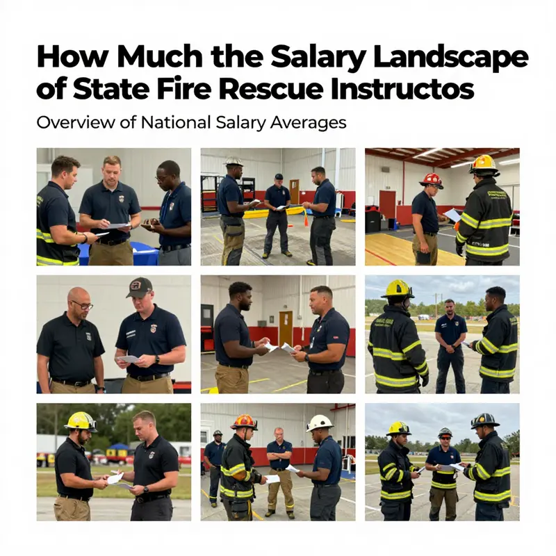 Diverse fire rescue instructors engaging in training and safety education.