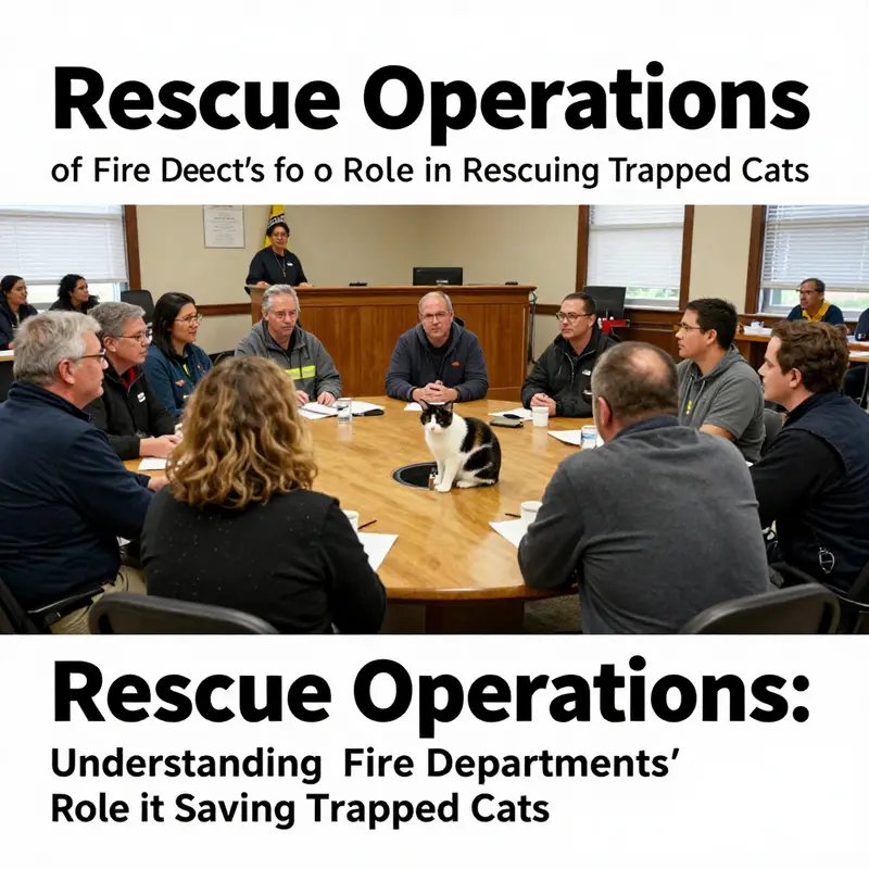 Firefighters often respond to calls for cats trapped in various situations, utilizing their skills to ensure safe recovery.