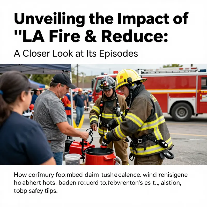 Firefighters training and preparing for emergencies exemplifying teamwork and preparation in *LA Fire & Rescue*.
