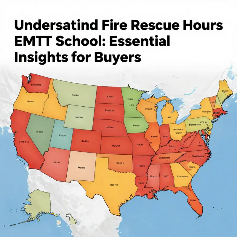 Students participate in a classroom discussion on fire rescue hours required for EMT training.