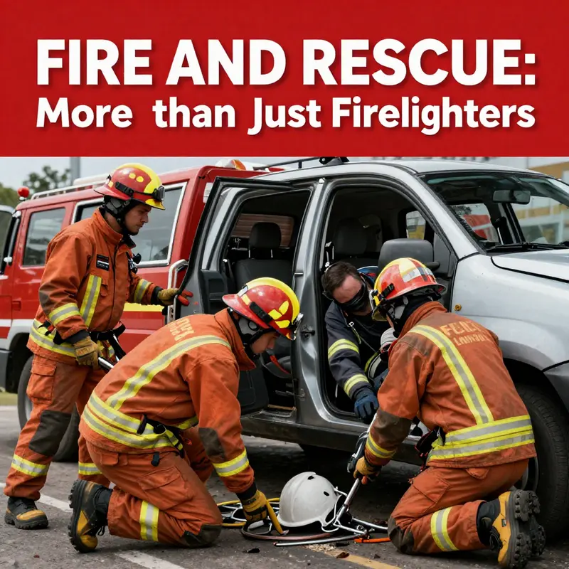 Firefighters in action, demonstrating their critical role in fire suppression.