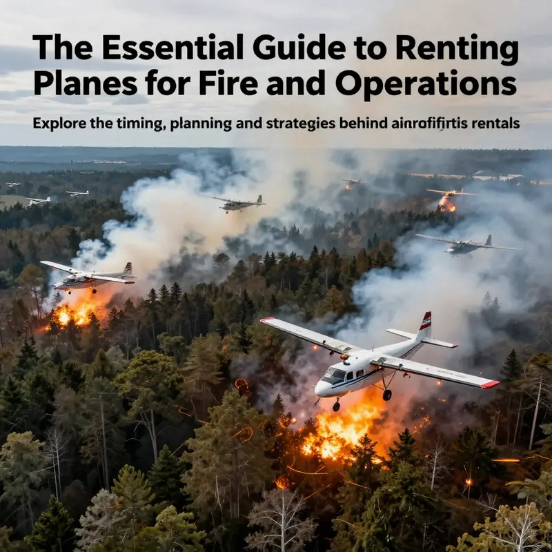 Aerial view of firefighting aircraft working together to control a large forest fire, emphasizing the necessity of coordinated aviation efforts.