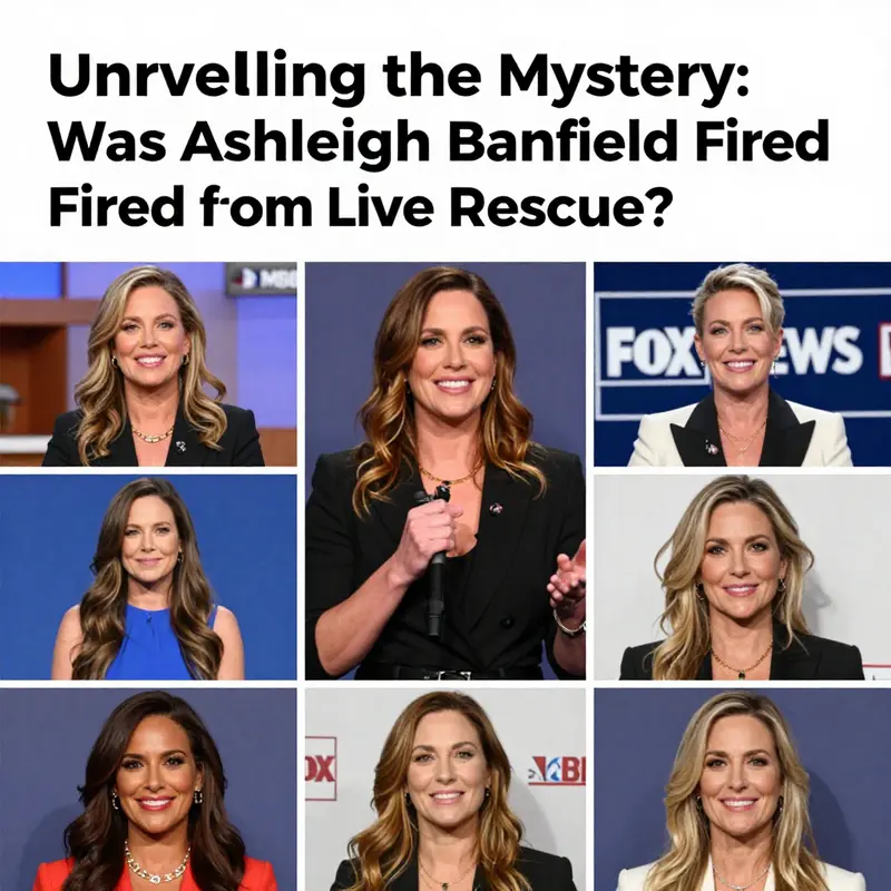 Ashleigh Banfield in a professional news setting, symbolizing her active engagement in journalism.