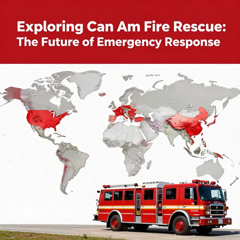 Firefighters utilize Can Am vehicles in an active rescue scenario, demonstrating their importance in emergency operations.