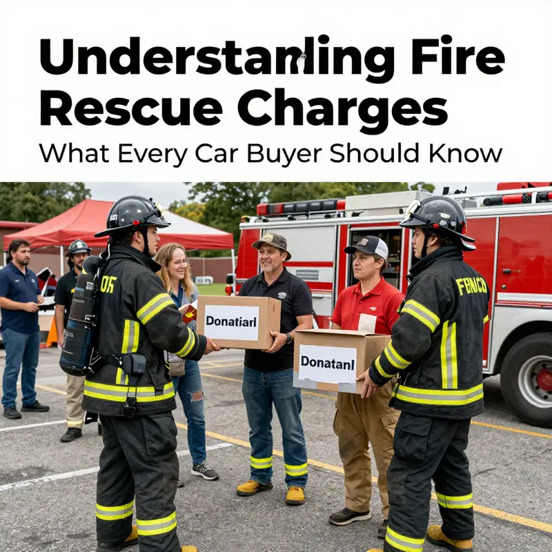 Firefighters responding to an emergency, highlighting public safety and the essence of fire rescue services.