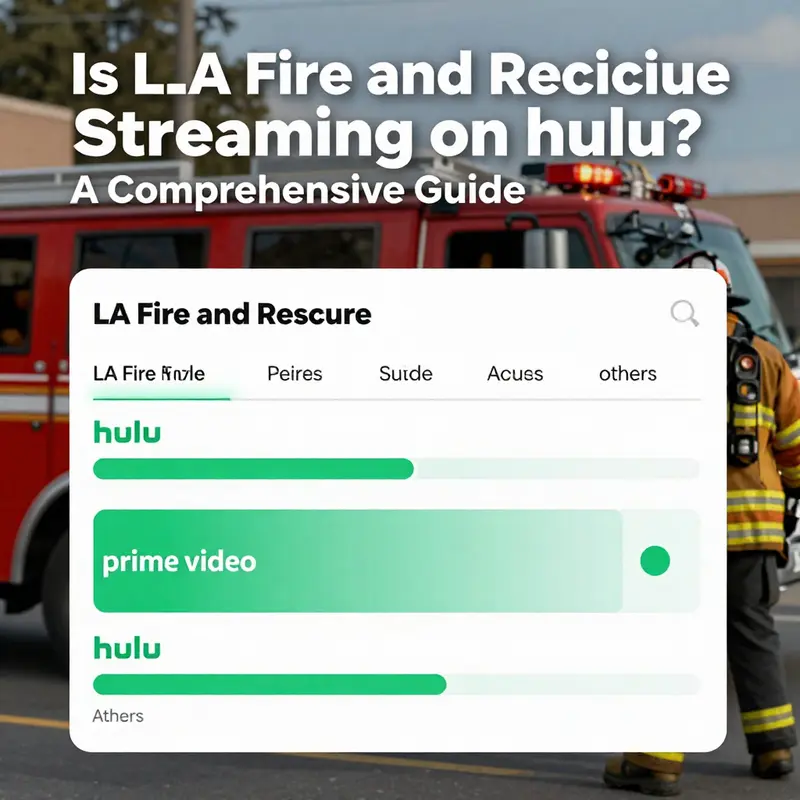 Current platforms available for watching LA Fire and Rescue.