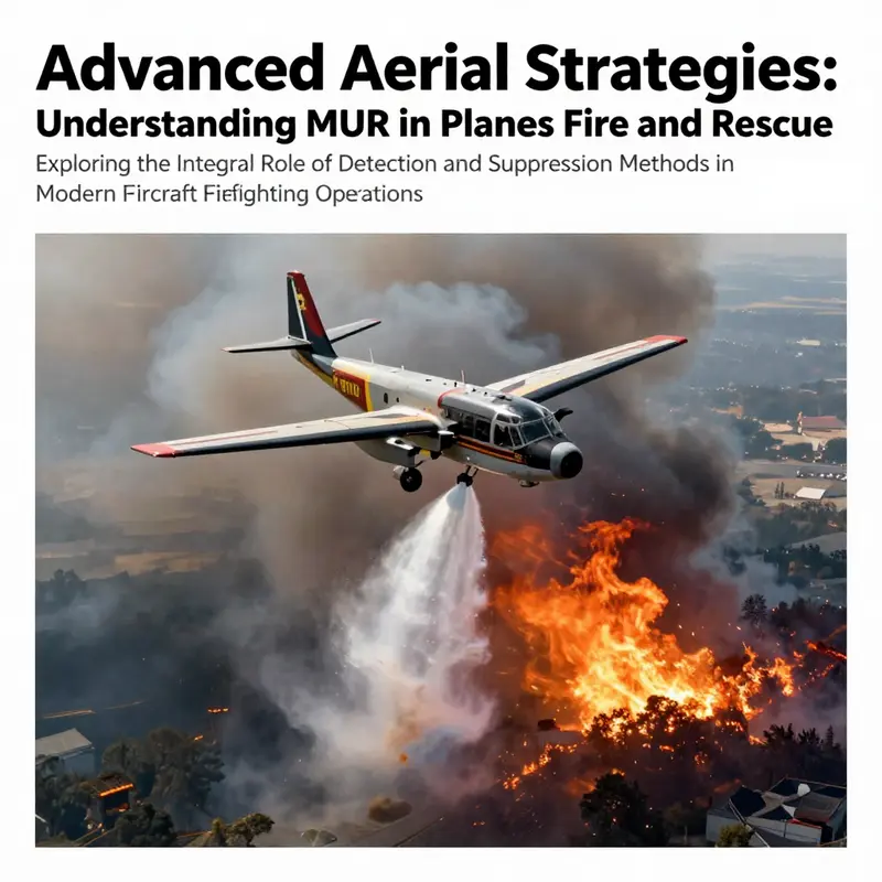 An aerial perspective of a firefighting aircraft performing a water drop on a wildfire, illustrating effective firefighting operations.