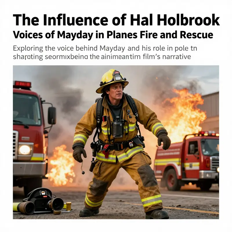 The character Mayday from *Planes: Fire and Rescue*, actively engaging with firefighting.