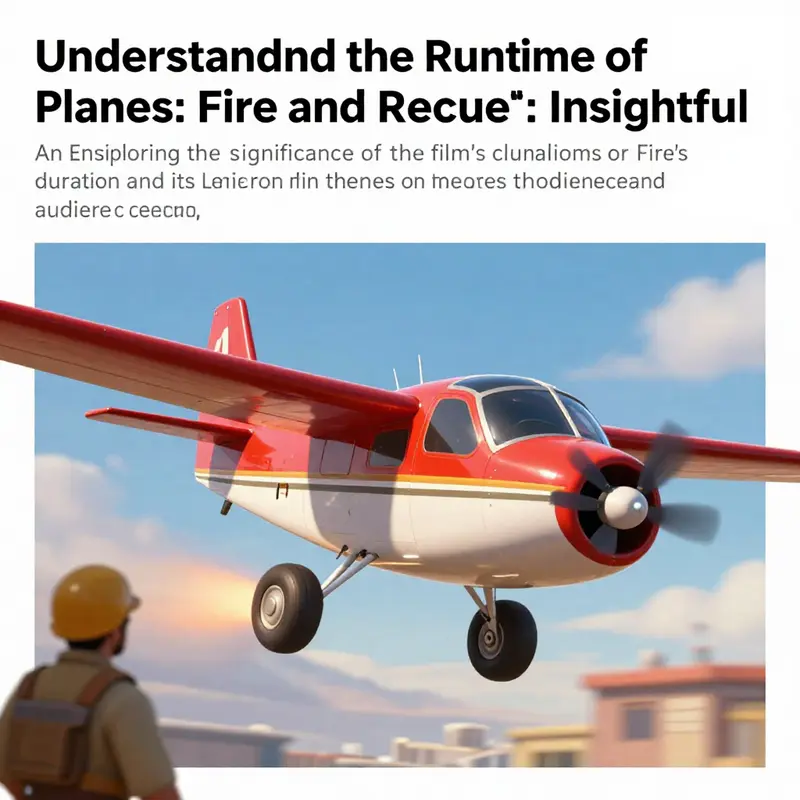 A firefighting aircraft from *Planes: Fire and Rescue* in action, amidst a bright, colorful animated background.