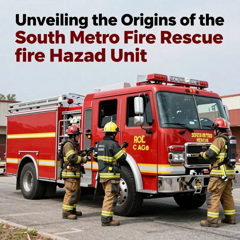 South Metro Fire Rescue Hazmat unit showcasing emergency response equipment and team.