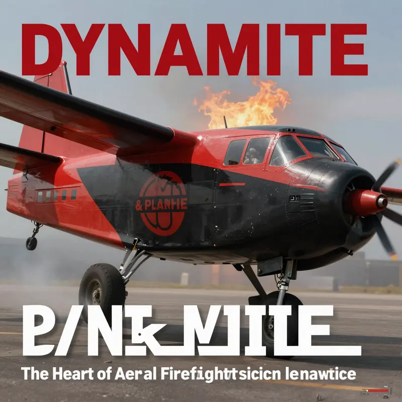 Dynamite leads her crew in a firefighting mission, showcasing her crucial role and leadership.