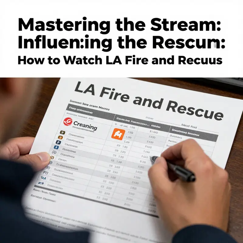 Discover the various streaming options available for watching LA Fire and Rescue.