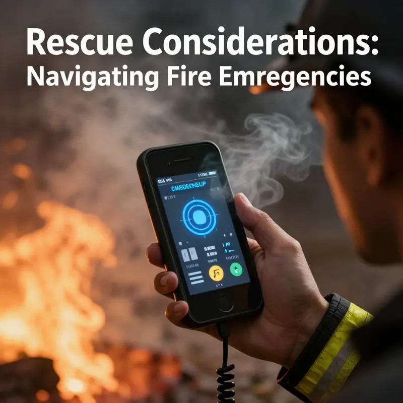 A decision-maker assessing the risks of entering a burning structure to rescue someone.