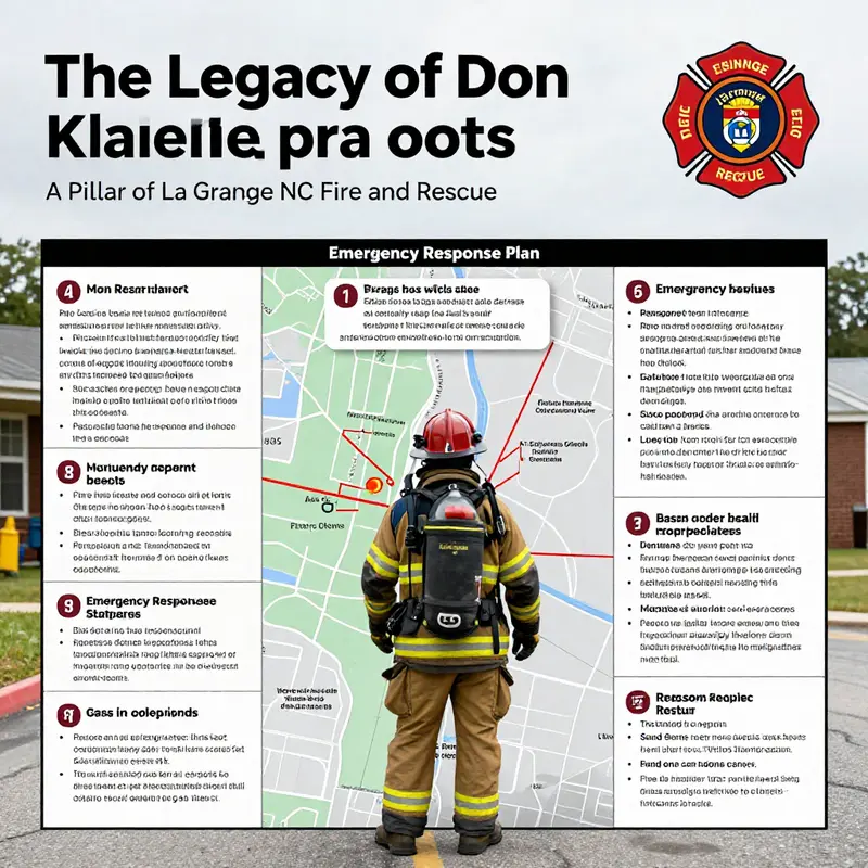Don Klamert, a dedicated firefighter, exemplifies commitment to the La Grange NC Fire and Rescue community.