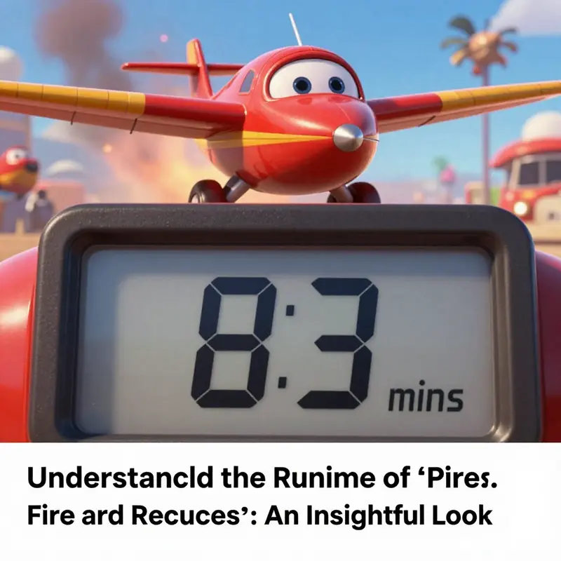The runtime of 83 minutes captures the essence of storytelling in *Planes: Fire and Rescue*.