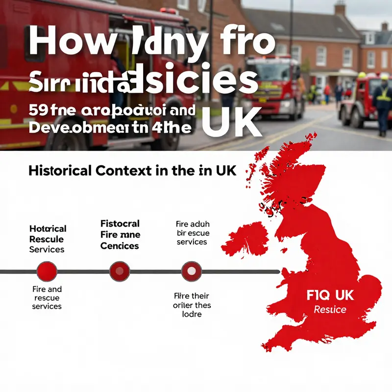 Geographical distribution of the 49 fire and rescue services across the UK.