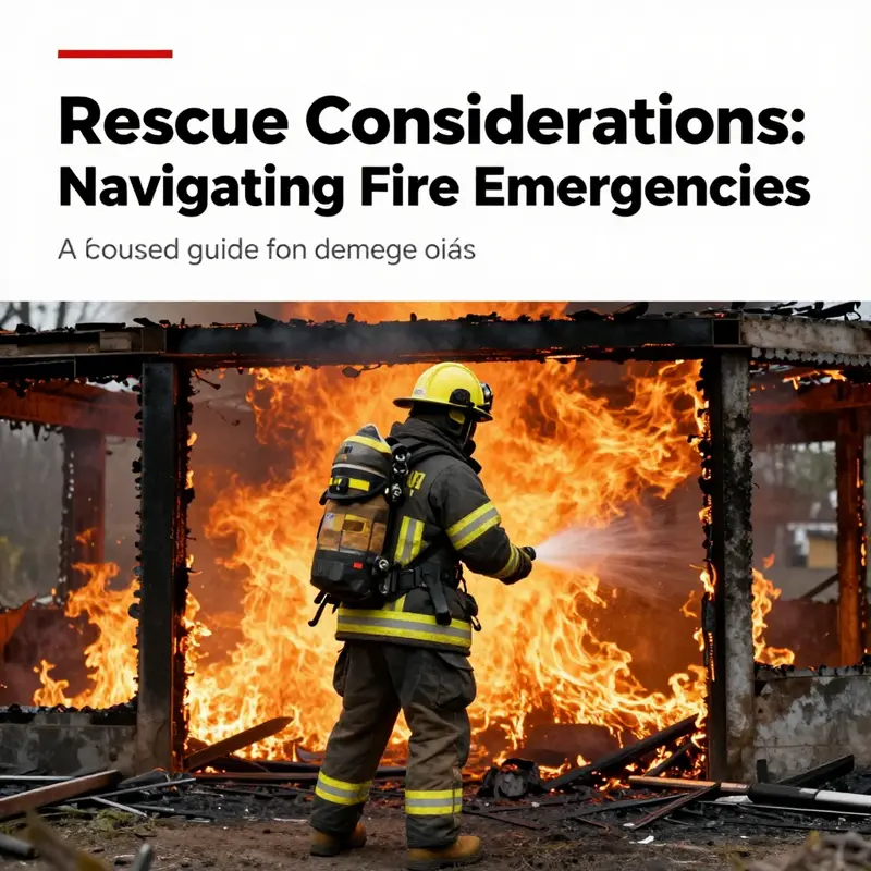 A firefighter in action extinguishing flames in a burned building, showcasing courage in emergency response.