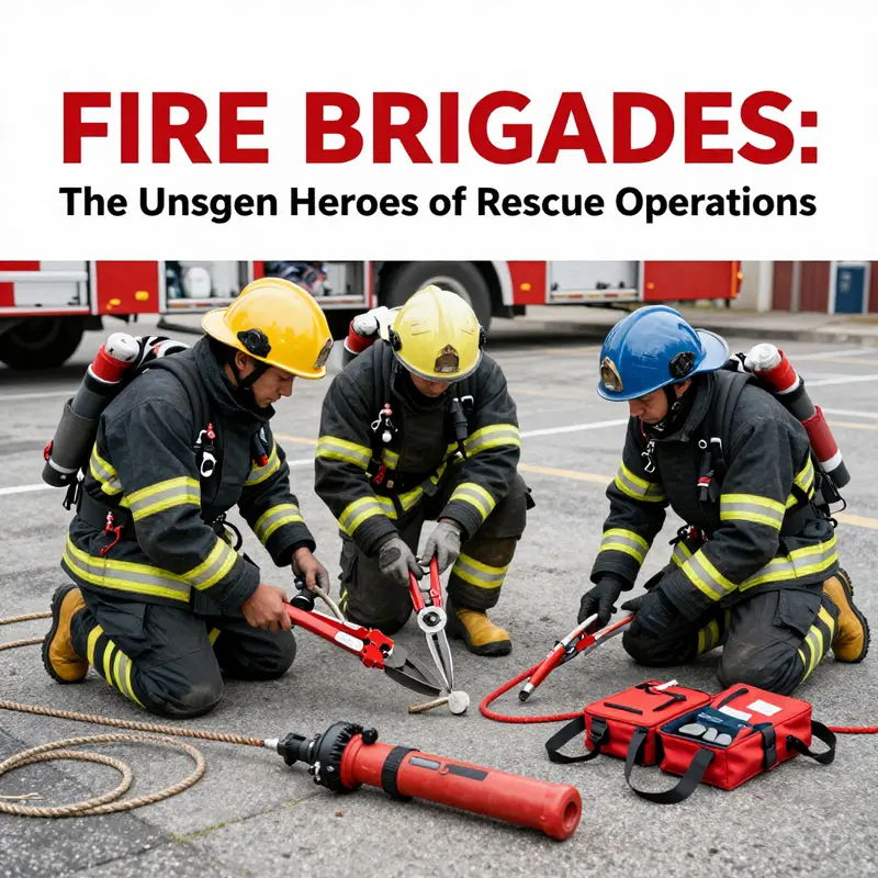 Firefighters employ specialized tools to safely rescue a victim from a vehicle.