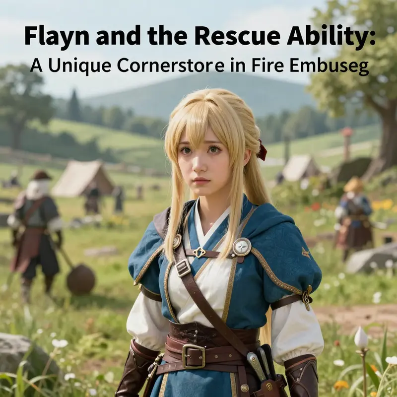 Flayn’s unique portrayal as a protector in Fire Emblem: Three Houses.