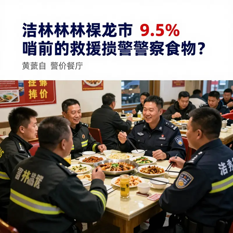 A local restaurant warmly welcoming fire and police personnel with significant discounts.