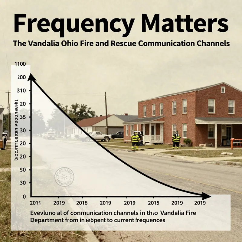 Emergency vehicles at Vandalia Fire Department showcasing the importance of communication equipment.