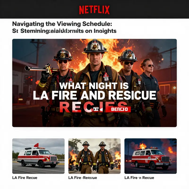 An intense moment in LA Fire and Rescue where the team responds to a fire crisis.