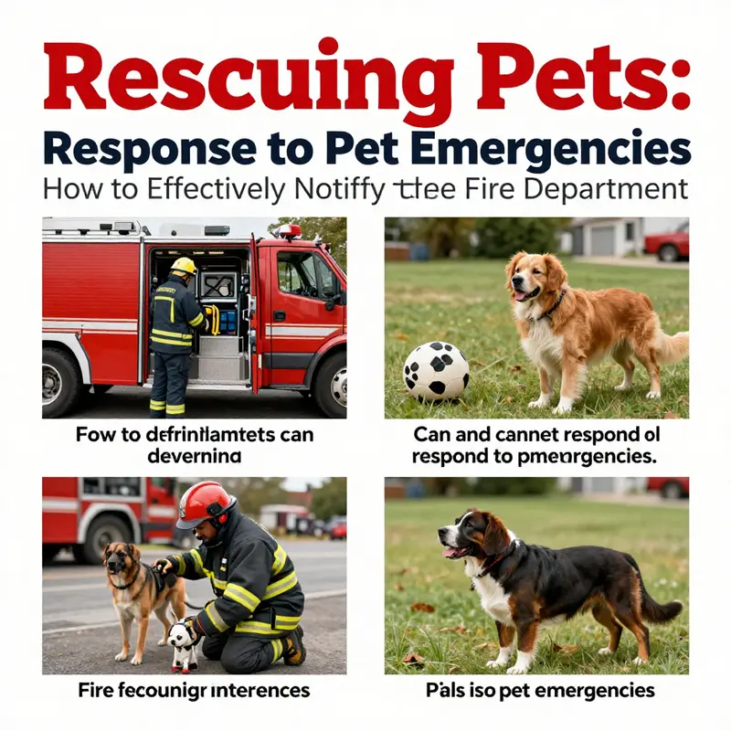 A firefighter getting ready to assist in a pet rescue based on an urgent emergency call.