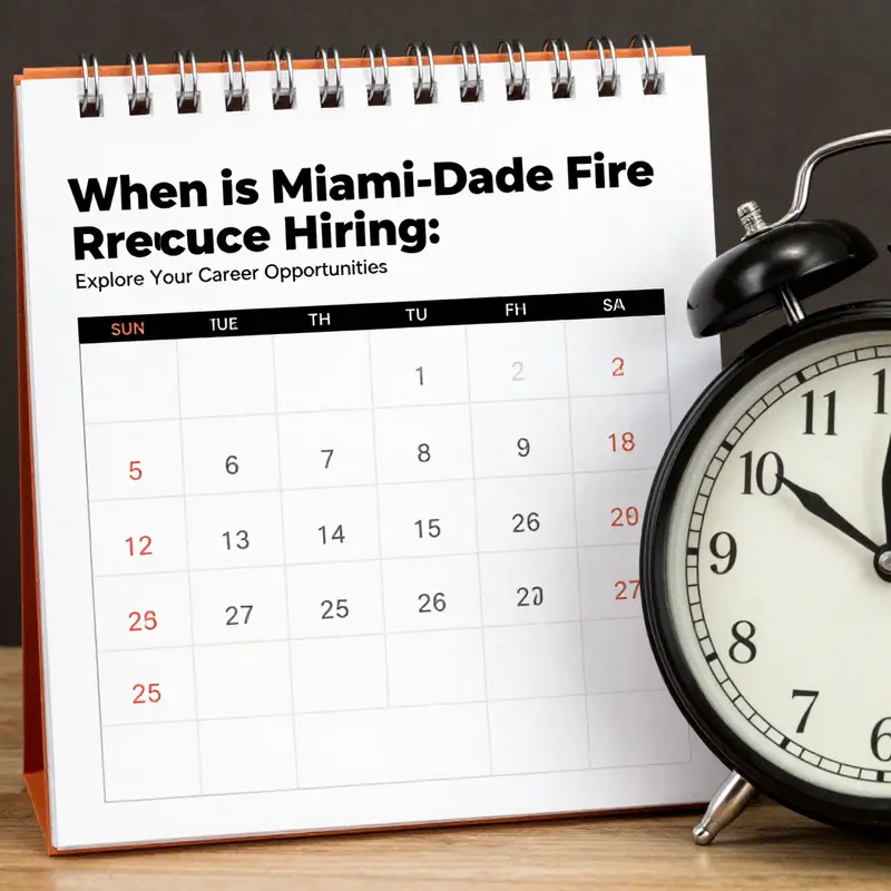 Current job openings at Miami-Dade Fire Rescue highlight diverse career paths in firefighting and support roles.