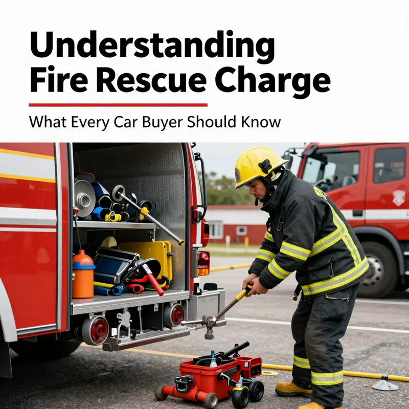 Firefighters responding to an emergency, highlighting public safety and the essence of fire rescue services.