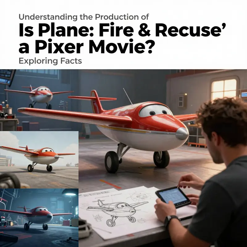 An infographic detailing the characteristics that distinguish Pixar films from those created by Disneytoon Studios.