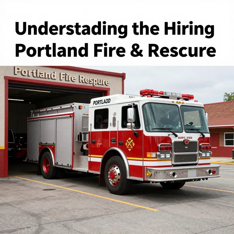 The interior of a Portland Fire & Rescue fire station, emphasizing the department’s operational readiness.