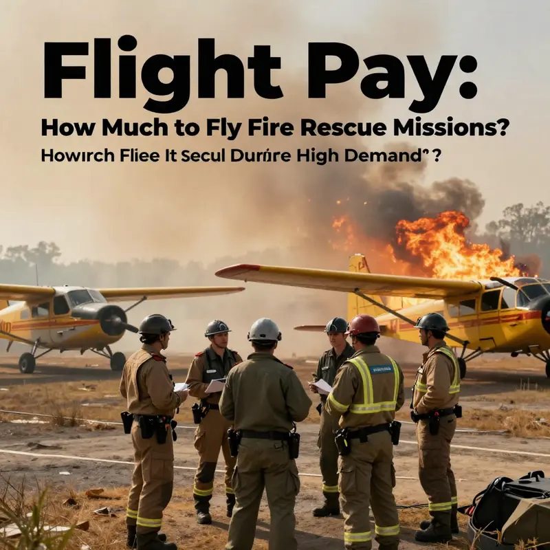 A firefighting pilot navigates through a smoky landscape to combat wildfires from the air.