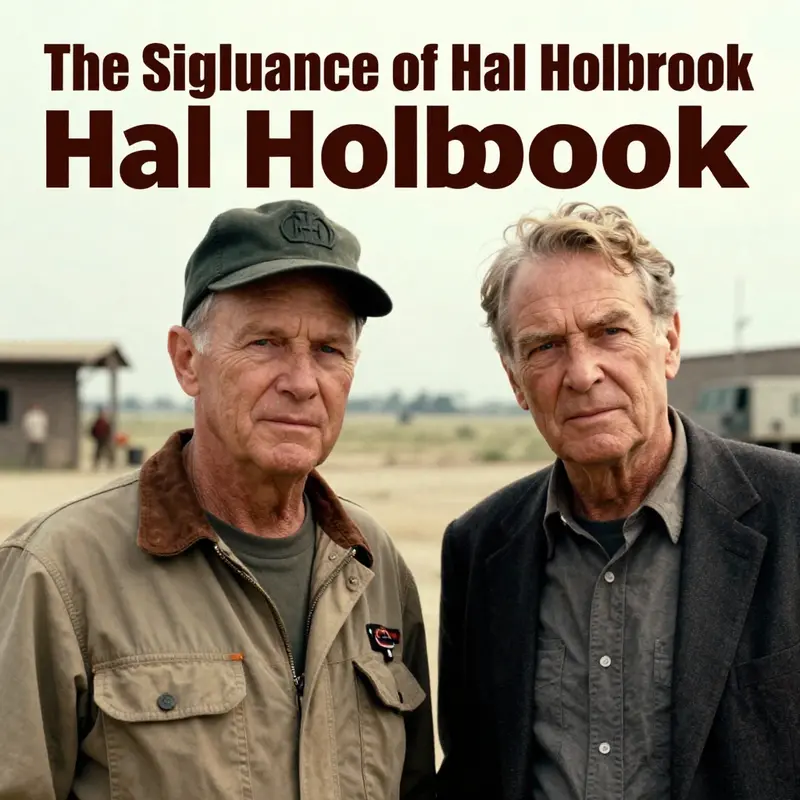 Hal Holbrook in a recording session, bringing the character Mayday to life with his unique voice.